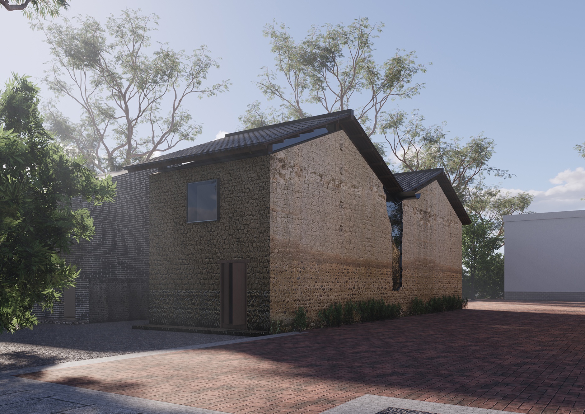 Zhouqian Village Mud House Renovation